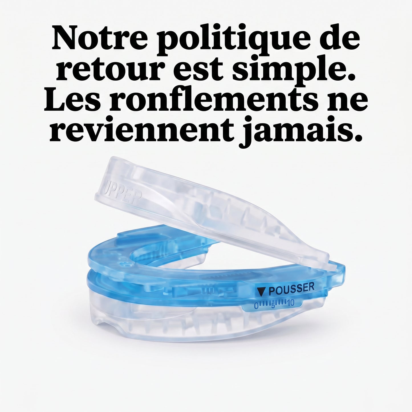 Inblair – Gouttière anti-ronflement ajustable