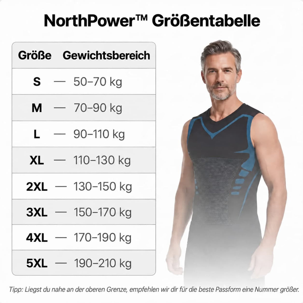 NorthPower | Lass deinen Bauch kleiner wirken