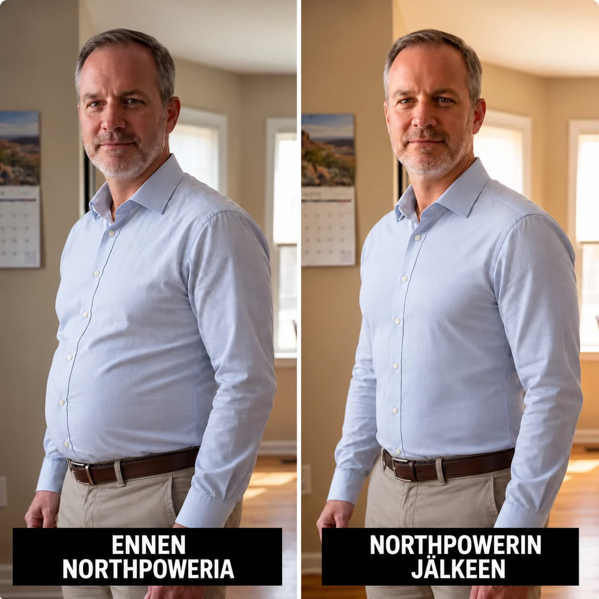NorthPower V-pääntie | Saa vatsasi näyttämään pienemmältä
