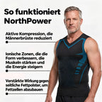 NorthPower V-Ausschnitt | Lass deinen Bauch schlanker aussehen