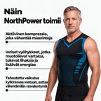NorthPower V-pääntie | Saa vatsasi näyttämään pienemmältä